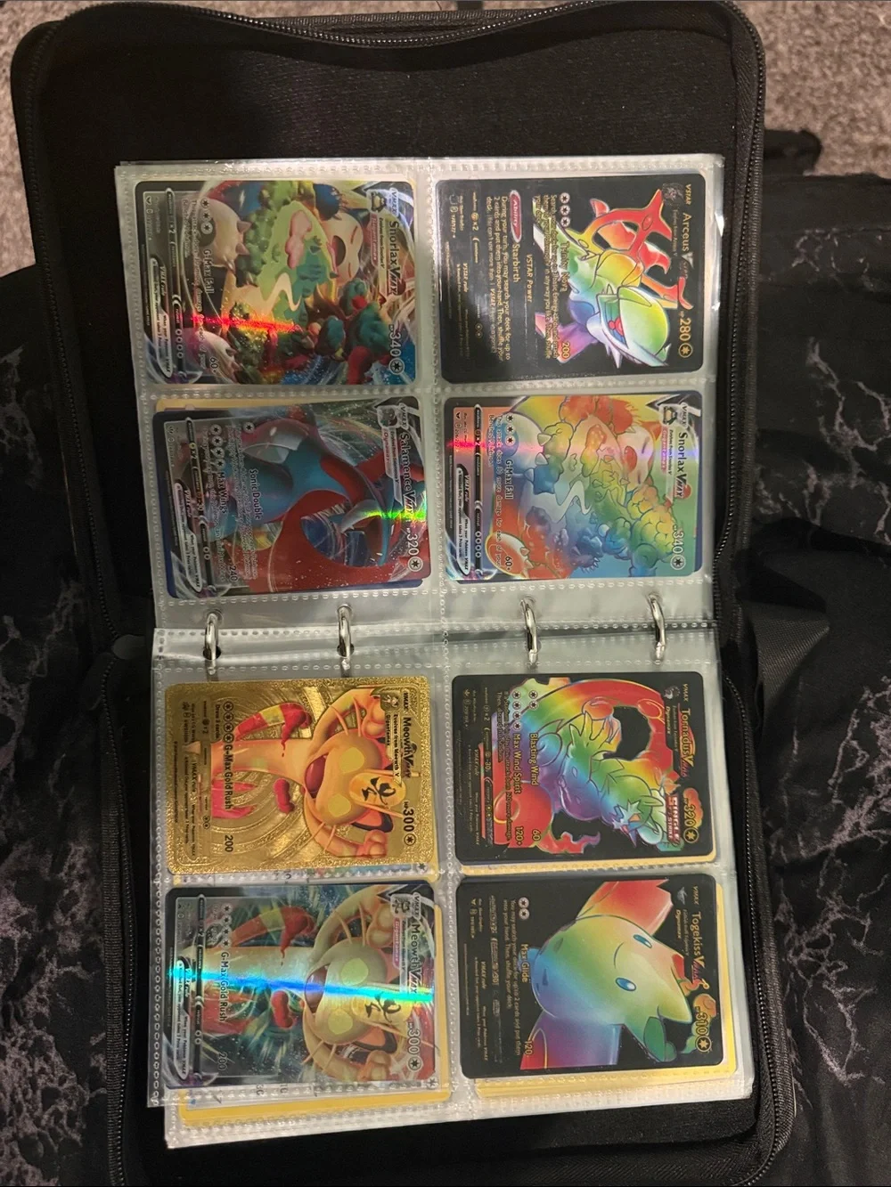 Full Pokemon Binder - Over $1500 Spent in Total Collection